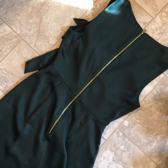 Bebe Green Bow Dress - Picture 3 of 4